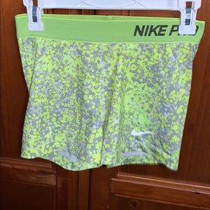 Nike pro size medium spandex shorts